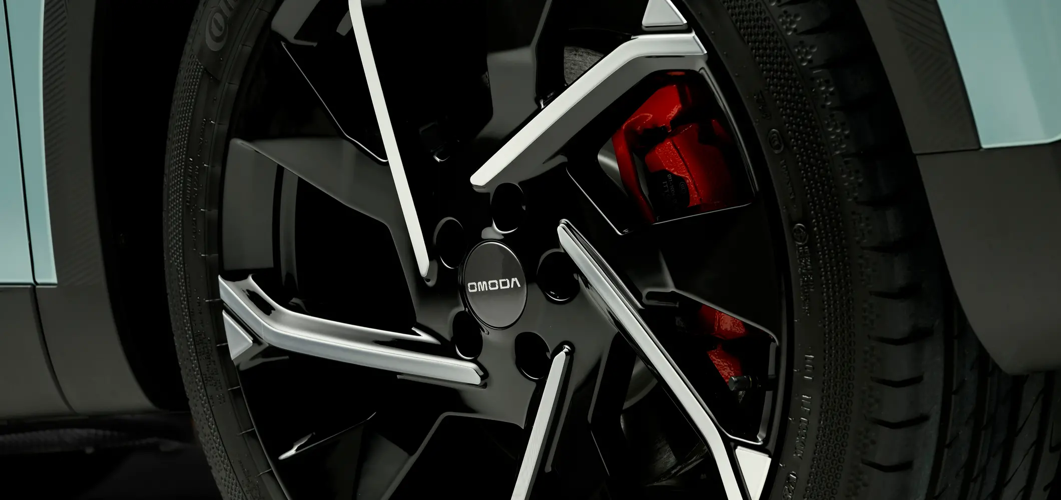 Close up of OMODA 7 Alloy