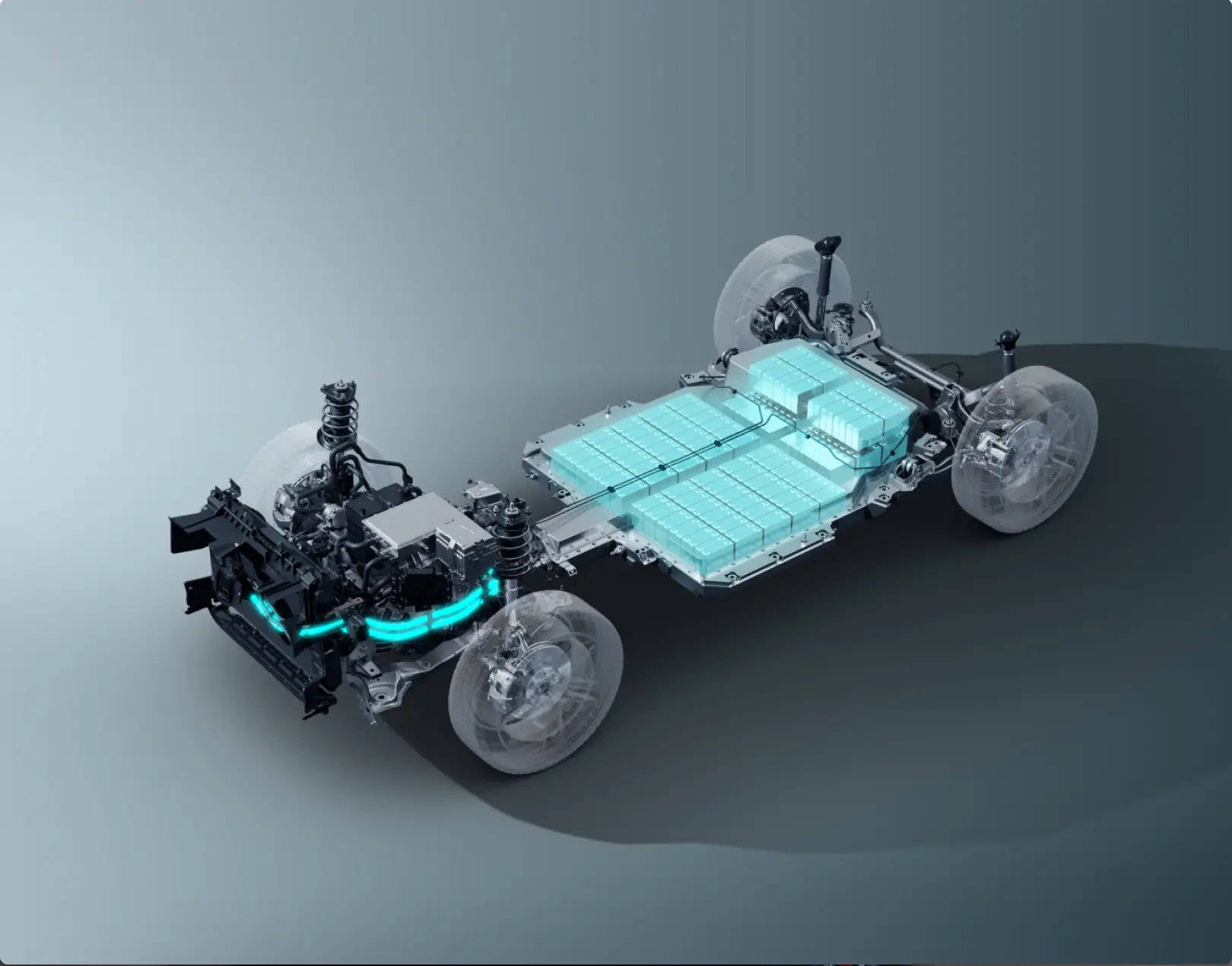 Example of electric in EV car