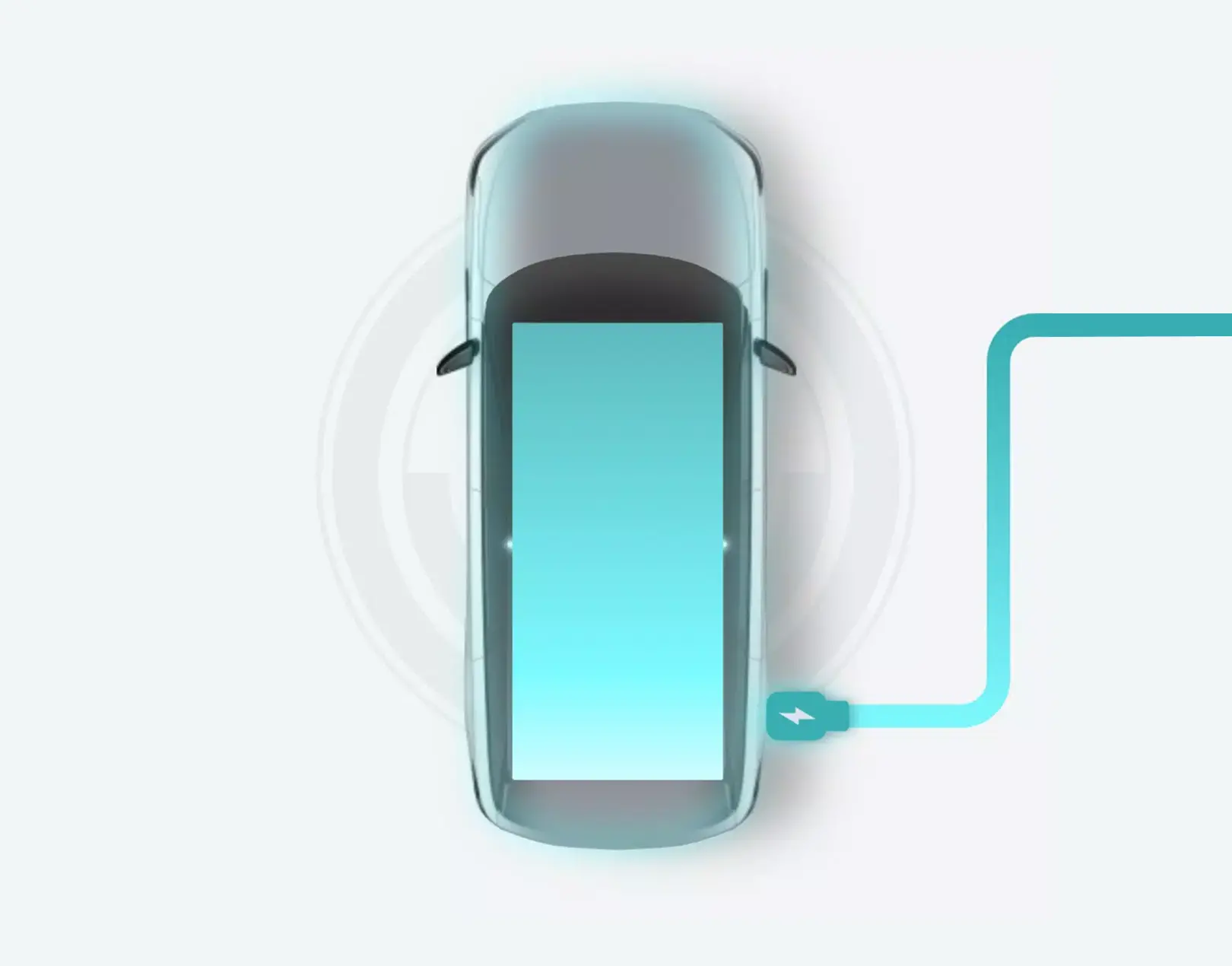 Car image with charging example