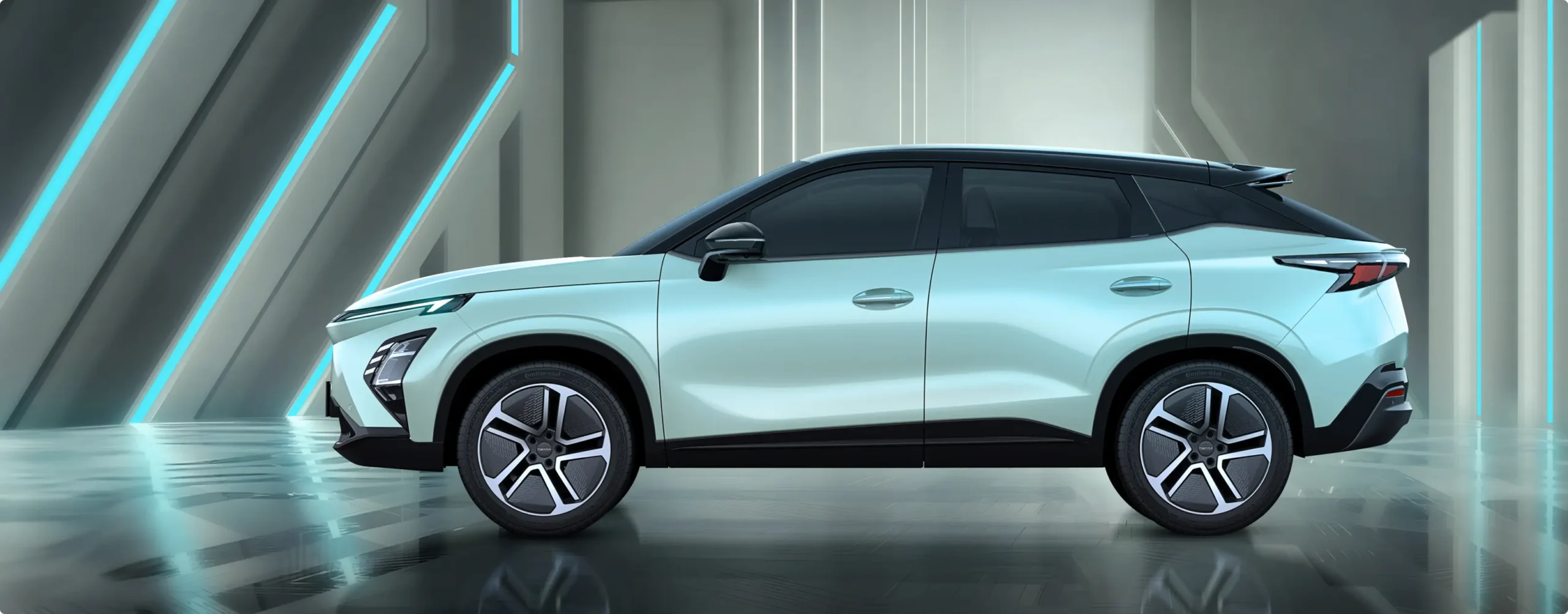 side profile of OMODA 5