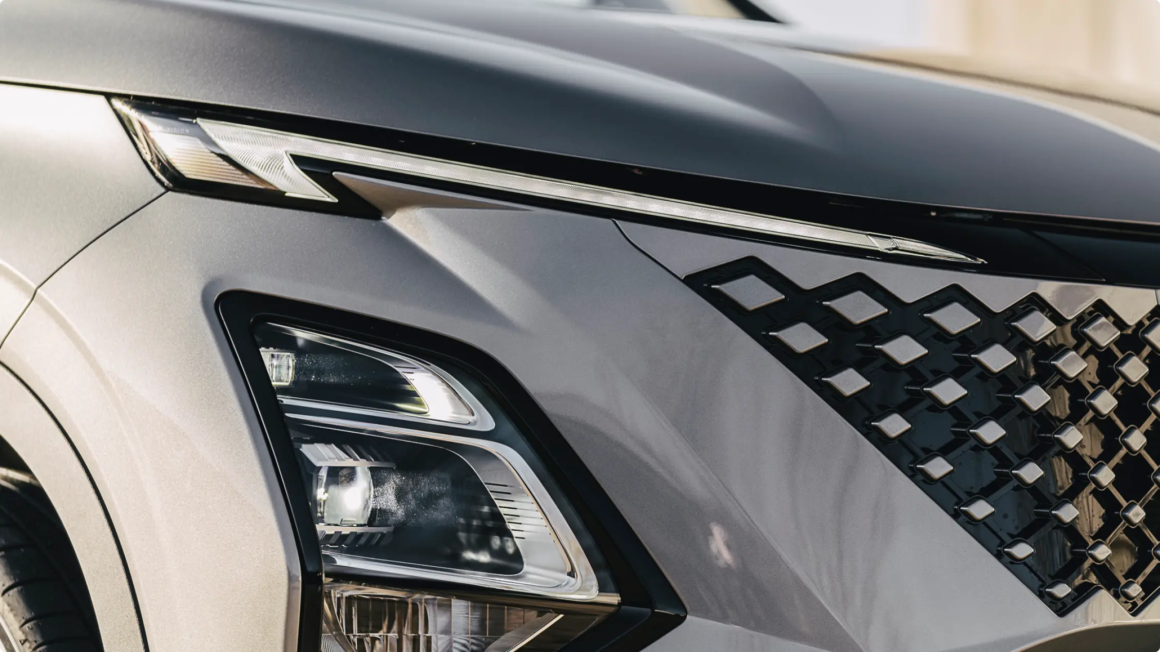 Close up of OMODA 5 SHS-H
