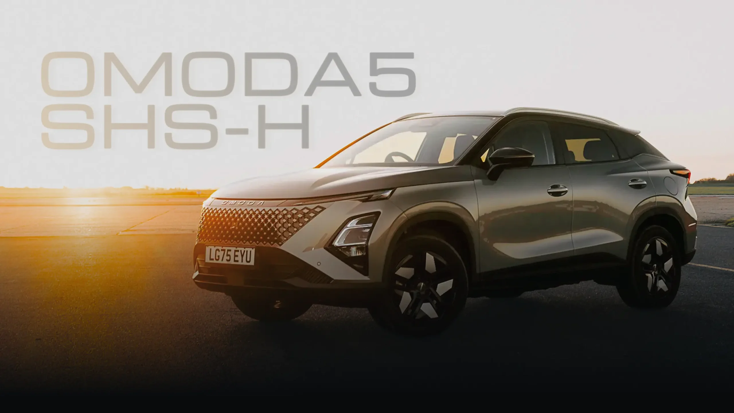 Visual of an OMODA 5 SHS-H, the Super hybrid SUV with Advanced Technology