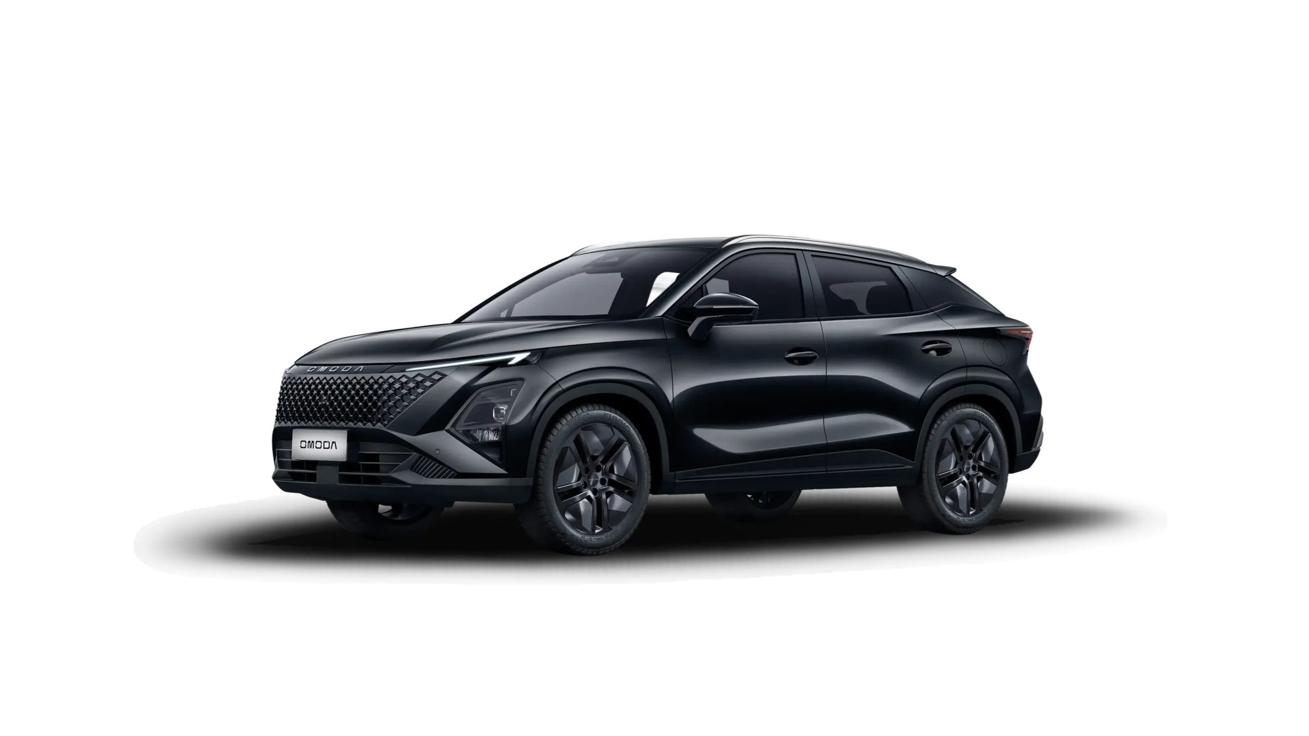 The New OMODA 5 SHS-H SUV in Obsidian Black