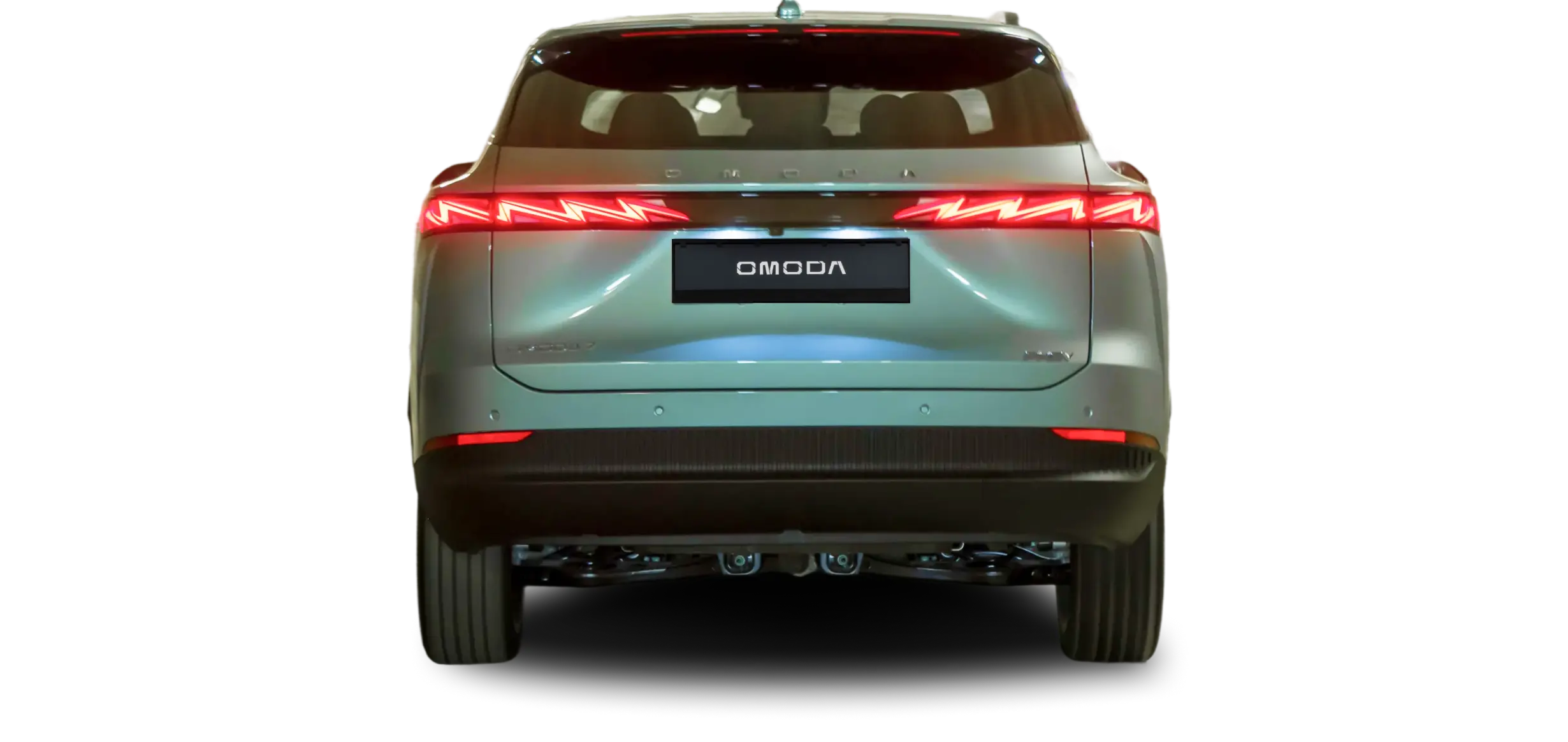 Rear view of an OMODA 7